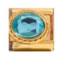 Aquamarine Charm