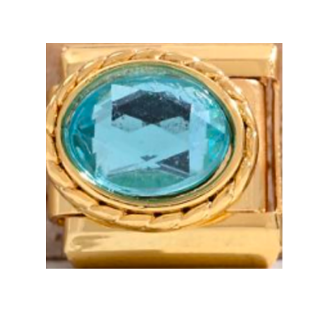 Aquamarine Charm