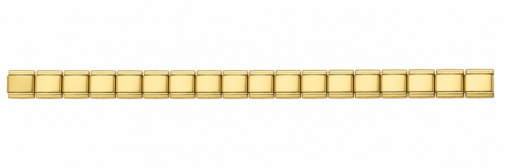 Italian Charm Starter Bracelet- Gold