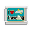 I Love Traveling Charm