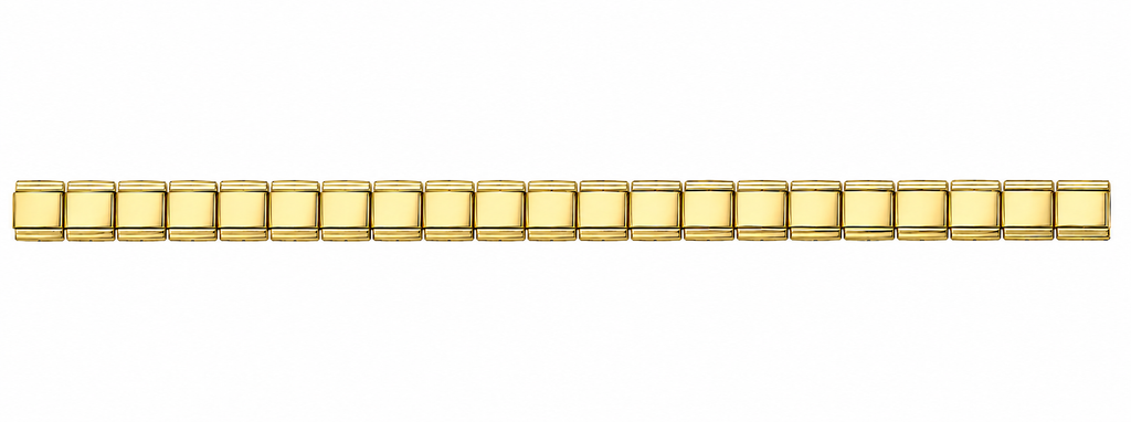 Italian Charm Starter Bracelet- Gold