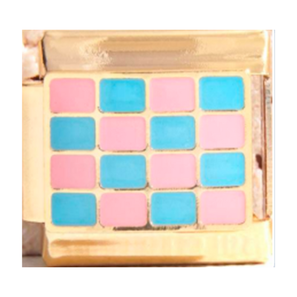 Checker Charm- Pink and Blue