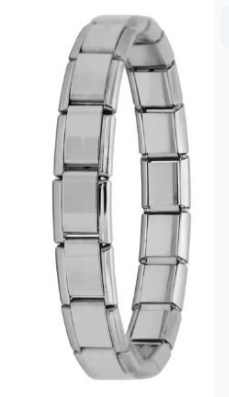 Italian Charm Starter Bracelet- Silver
